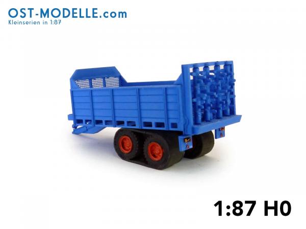 Fortschritt HTS90.04 T088 Dungstreuer D535 - Gleisbandfahrwerk blau